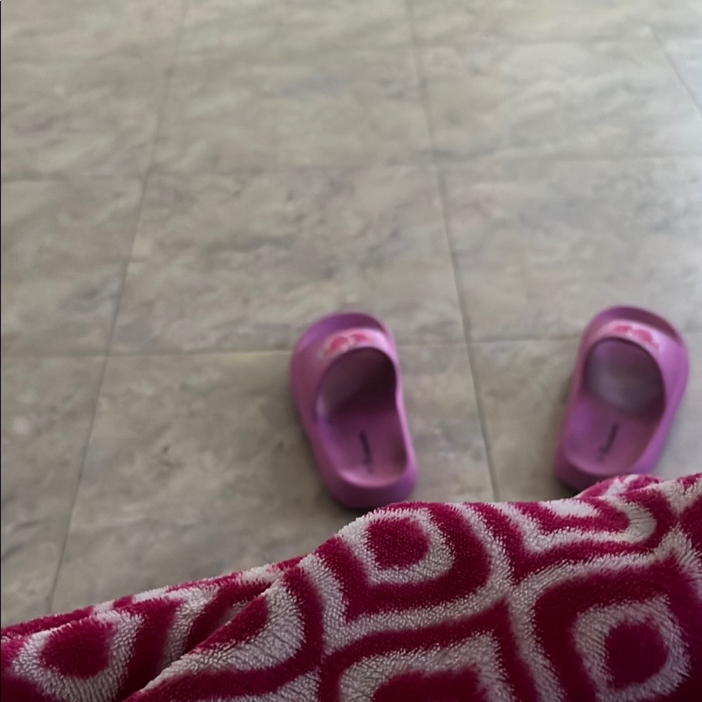 No Boundaries Pink Slippers